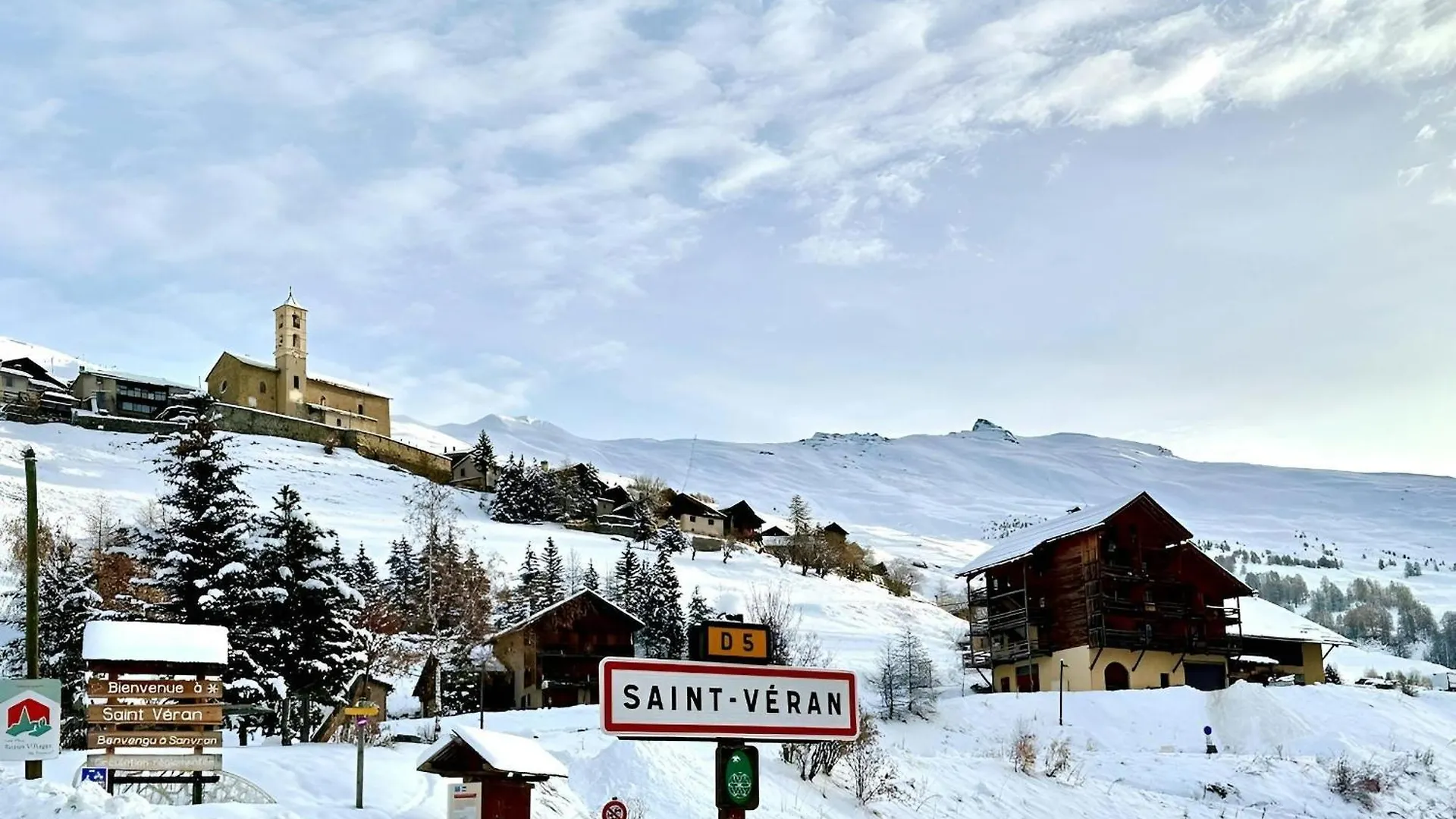 Casa-La Fuste Centre Saint-Veran Ski Au Pied 0*, Saint-Vérand 프랑스